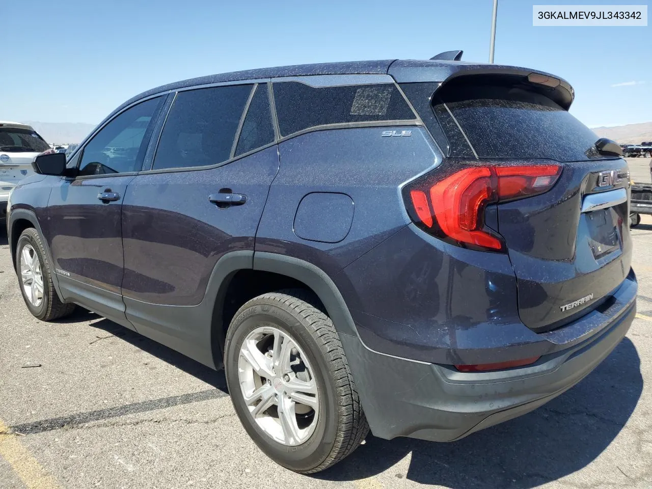 2018 GMC Terrain Sle VIN: 3GKALMEV9JL343342 Lot: 71639284