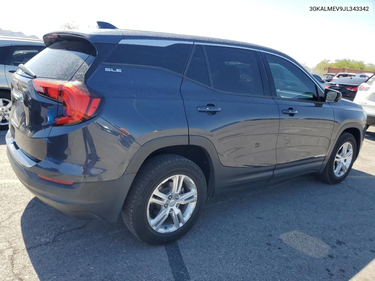 2018 GMC Terrain Sle VIN: 3GKALMEV9JL343342 Lot: 71639284