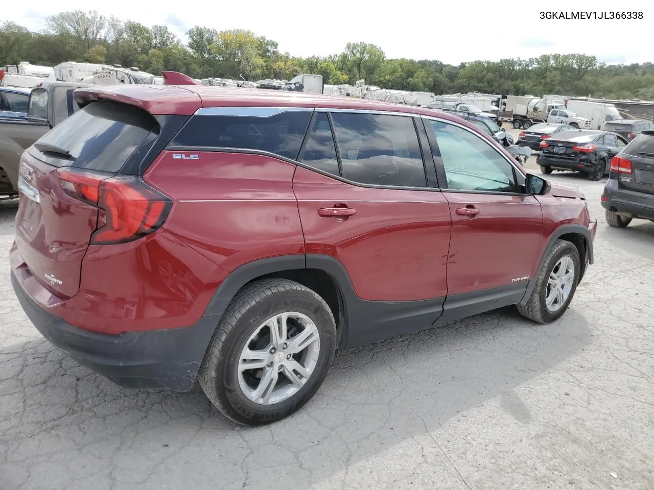 3GKALMEV1JL366338 2018 GMC Terrain Sle