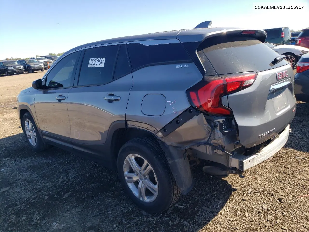 3GKALMEV3JL355907 2018 GMC Terrain Sle