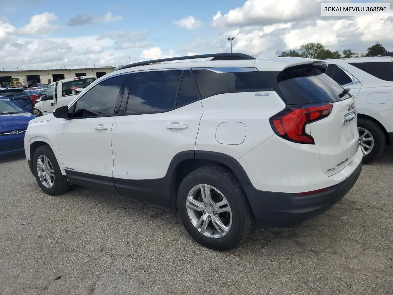 2018 GMC Terrain Sle VIN: 3GKALMEV0JL368596 Lot: 72331244