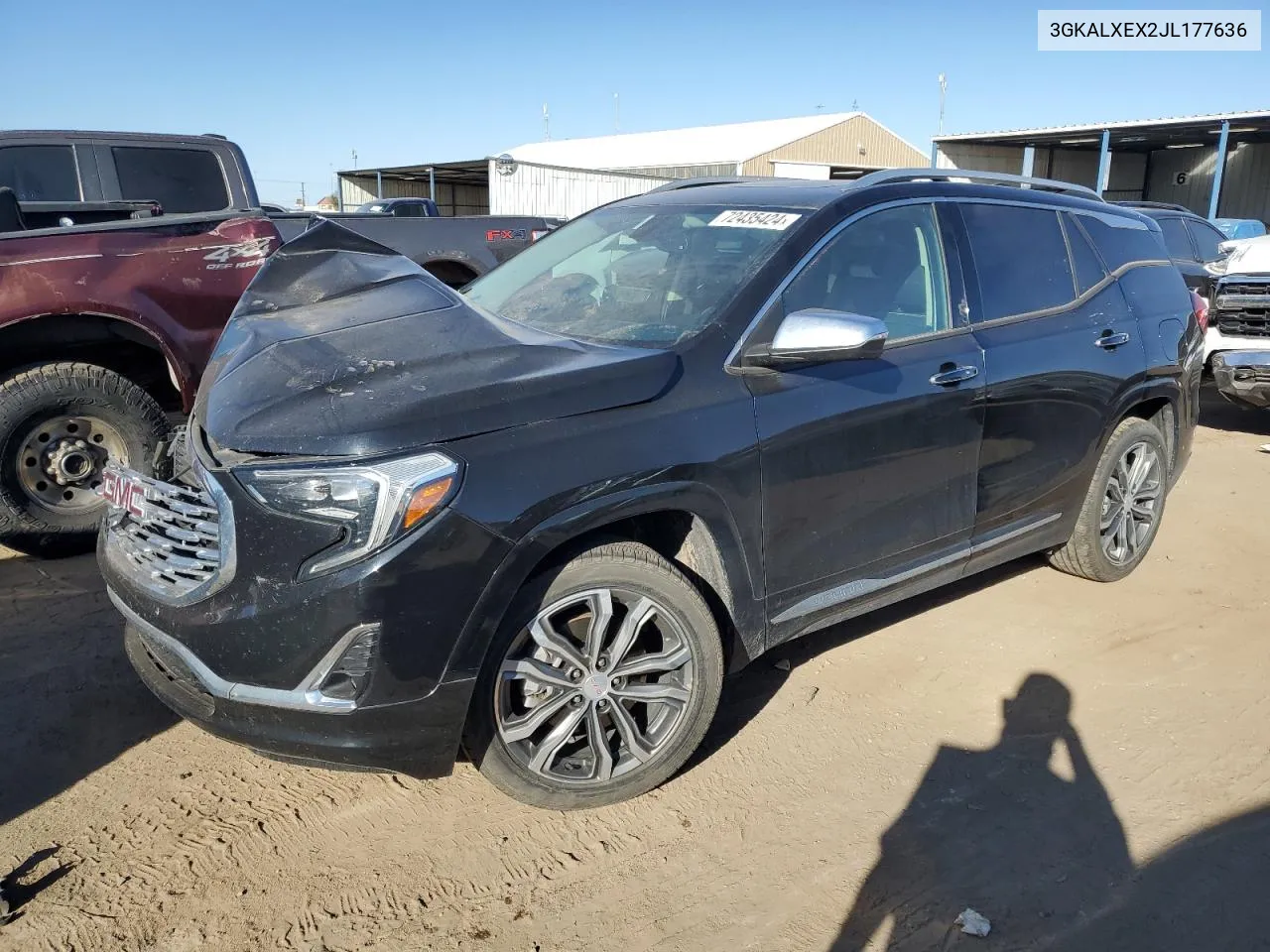 3GKALXEX2JL177636 2018 GMC Terrain Denali