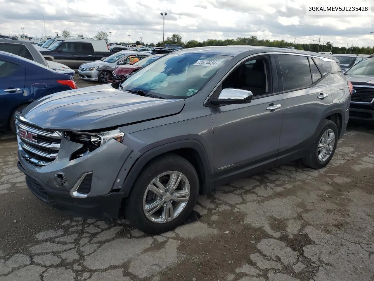 2018 GMC Terrain Sle VIN: 3GKALMEV5JL235428 Lot: 72504484