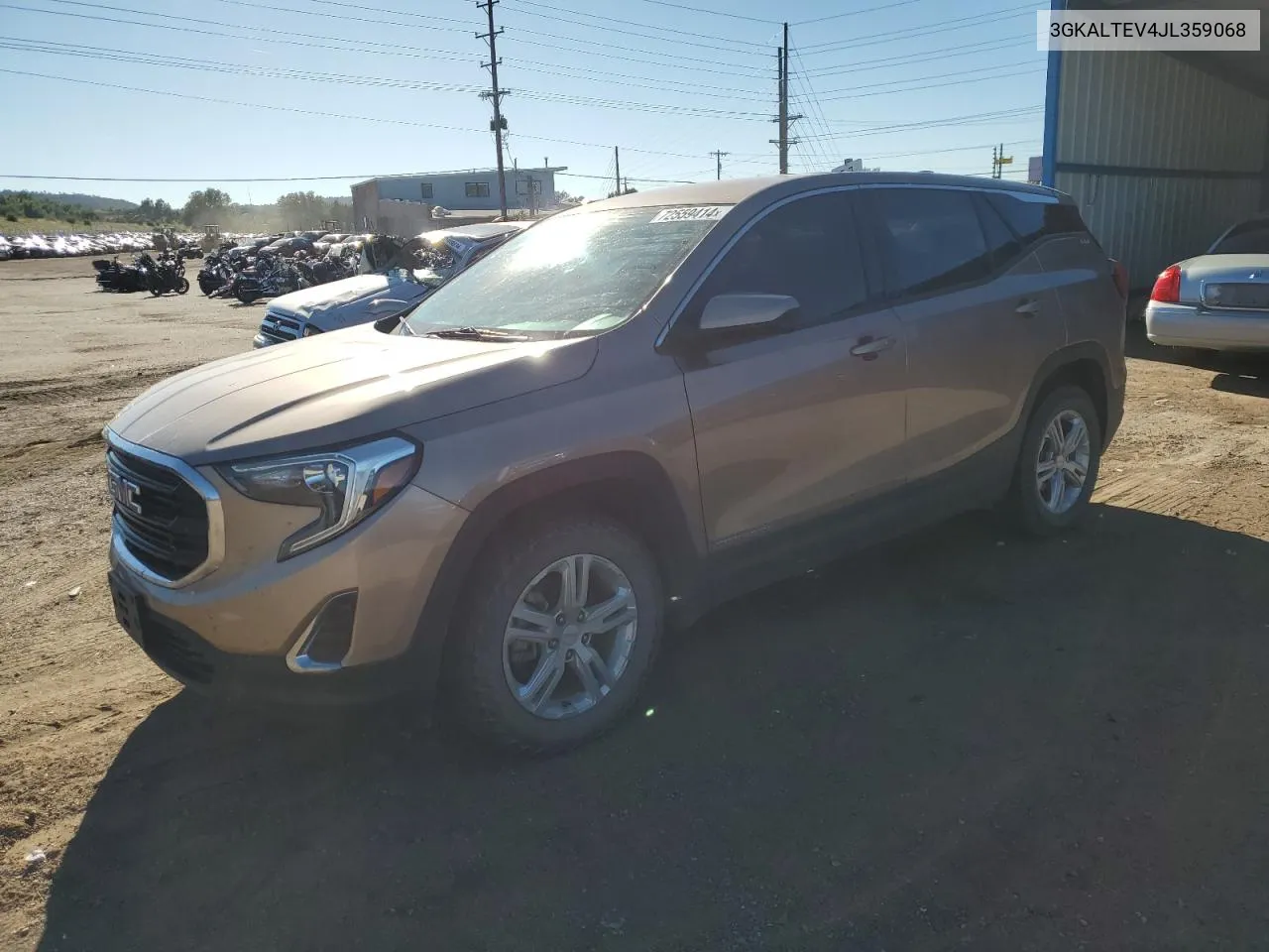 2018 GMC Terrain Sle VIN: 3GKALTEV4JL359068 Lot: 72559414