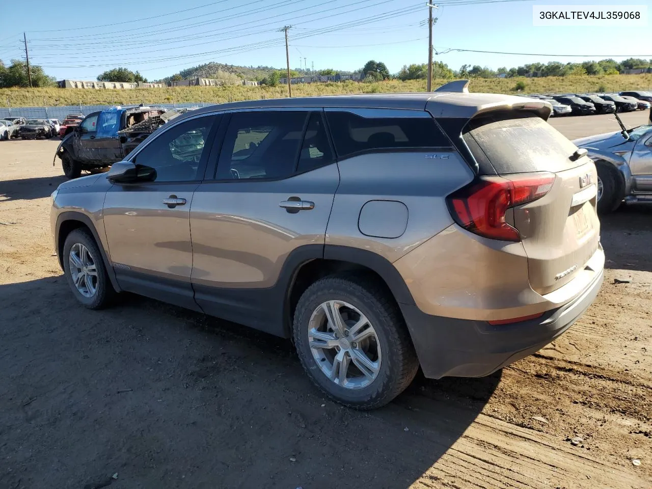 2018 GMC Terrain Sle VIN: 3GKALTEV4JL359068 Lot: 72559414