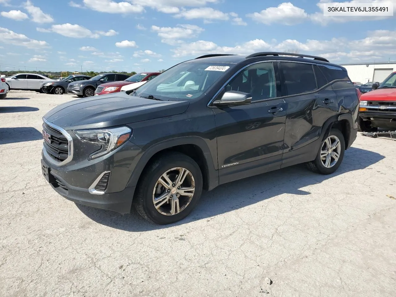 2018 GMC Terrain Sle VIN: 3GKALTEV6JL355491 Lot: 72639404