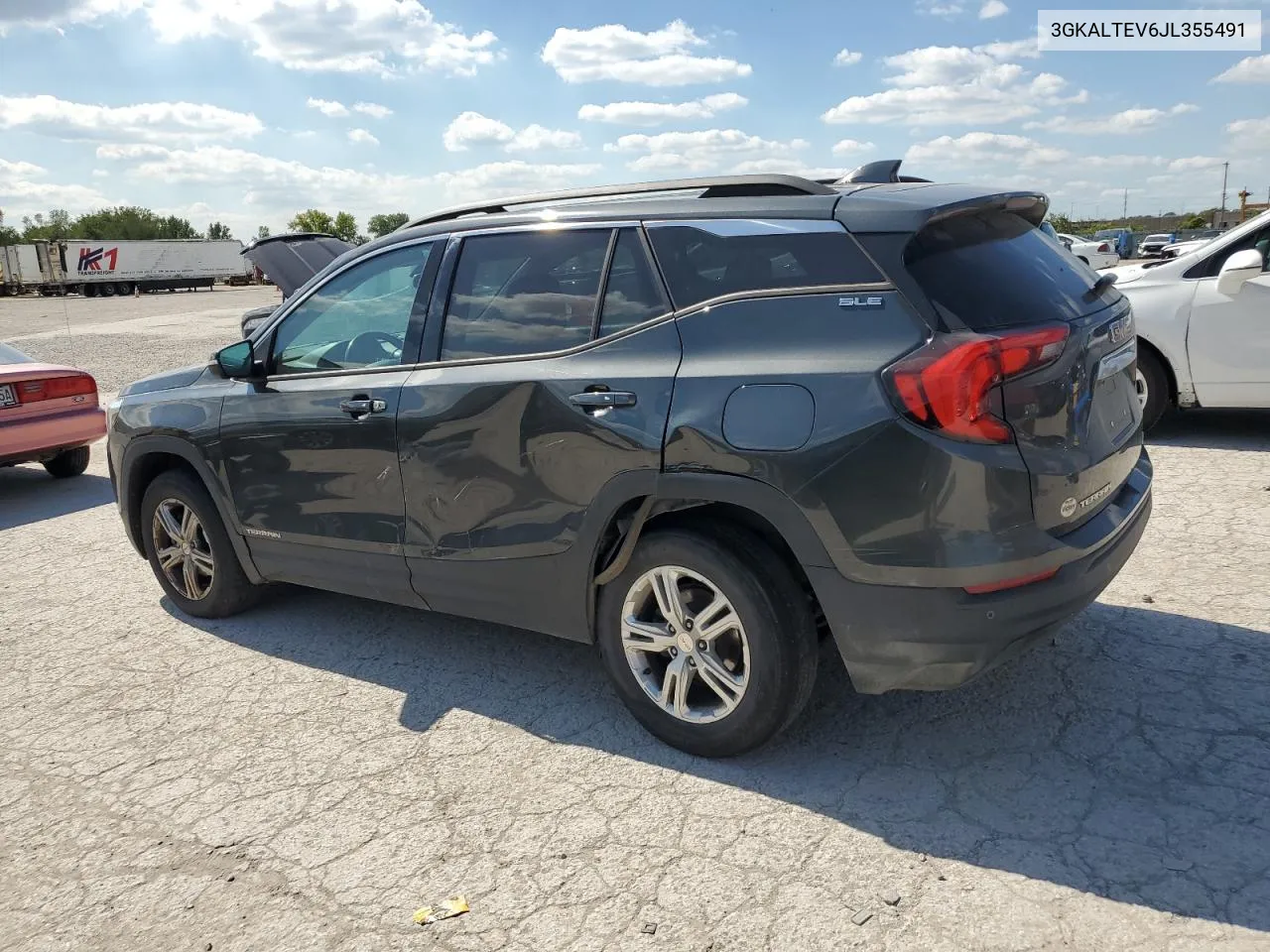 2018 GMC Terrain Sle VIN: 3GKALTEV6JL355491 Lot: 72639404