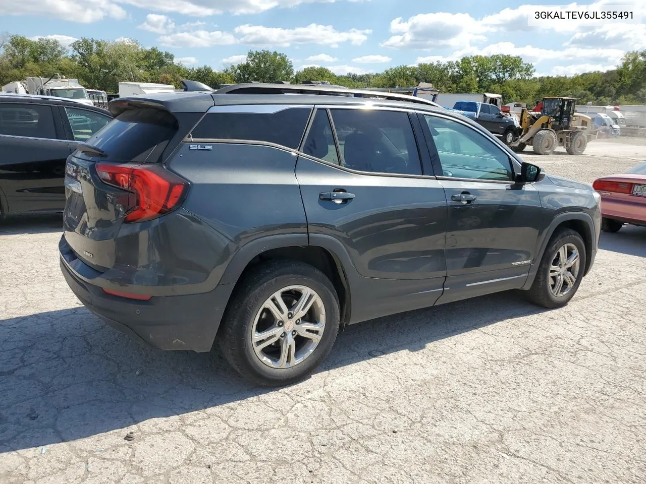 2018 GMC Terrain Sle VIN: 3GKALTEV6JL355491 Lot: 72639404