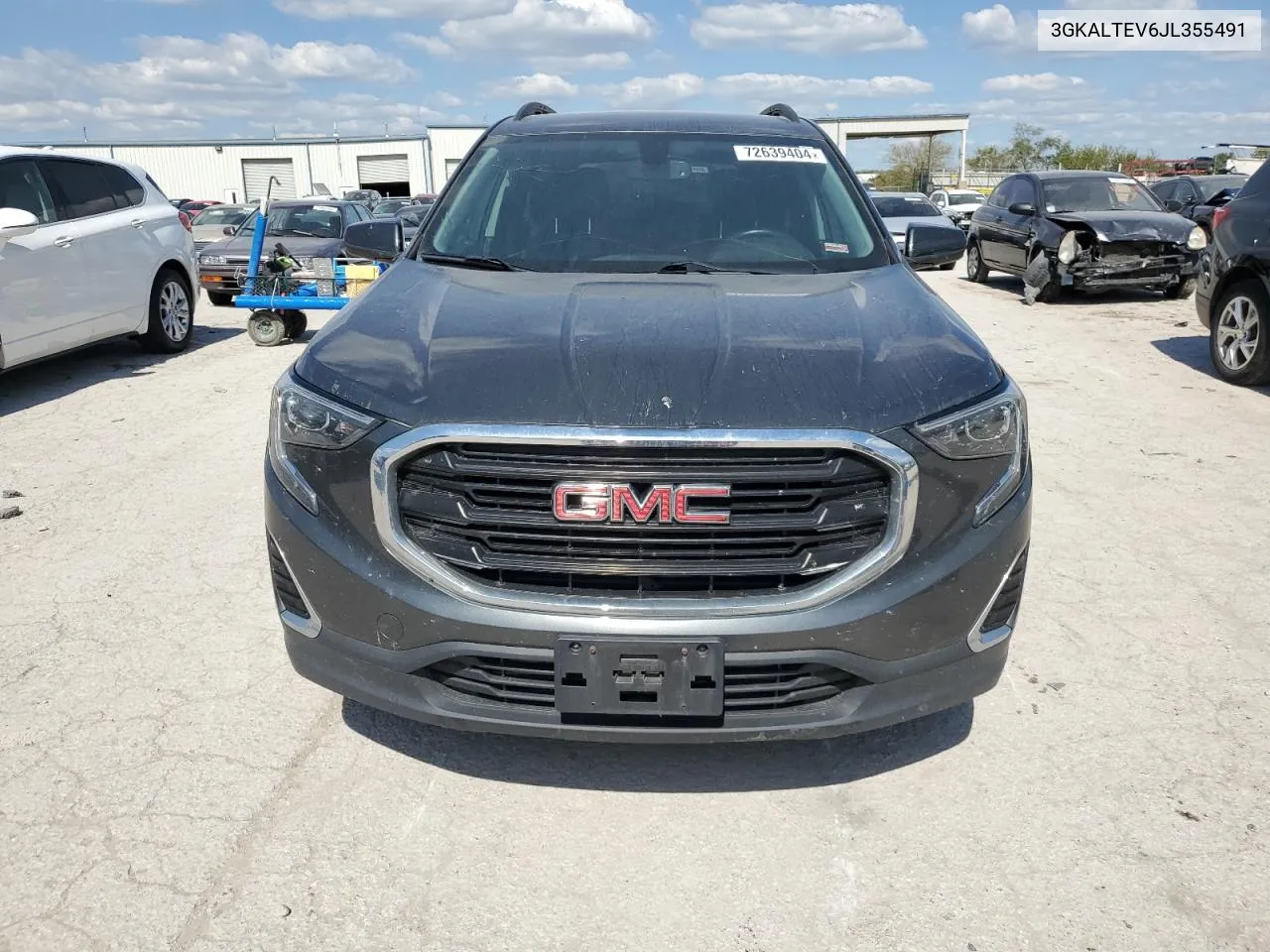 2018 GMC Terrain Sle VIN: 3GKALTEV6JL355491 Lot: 72639404