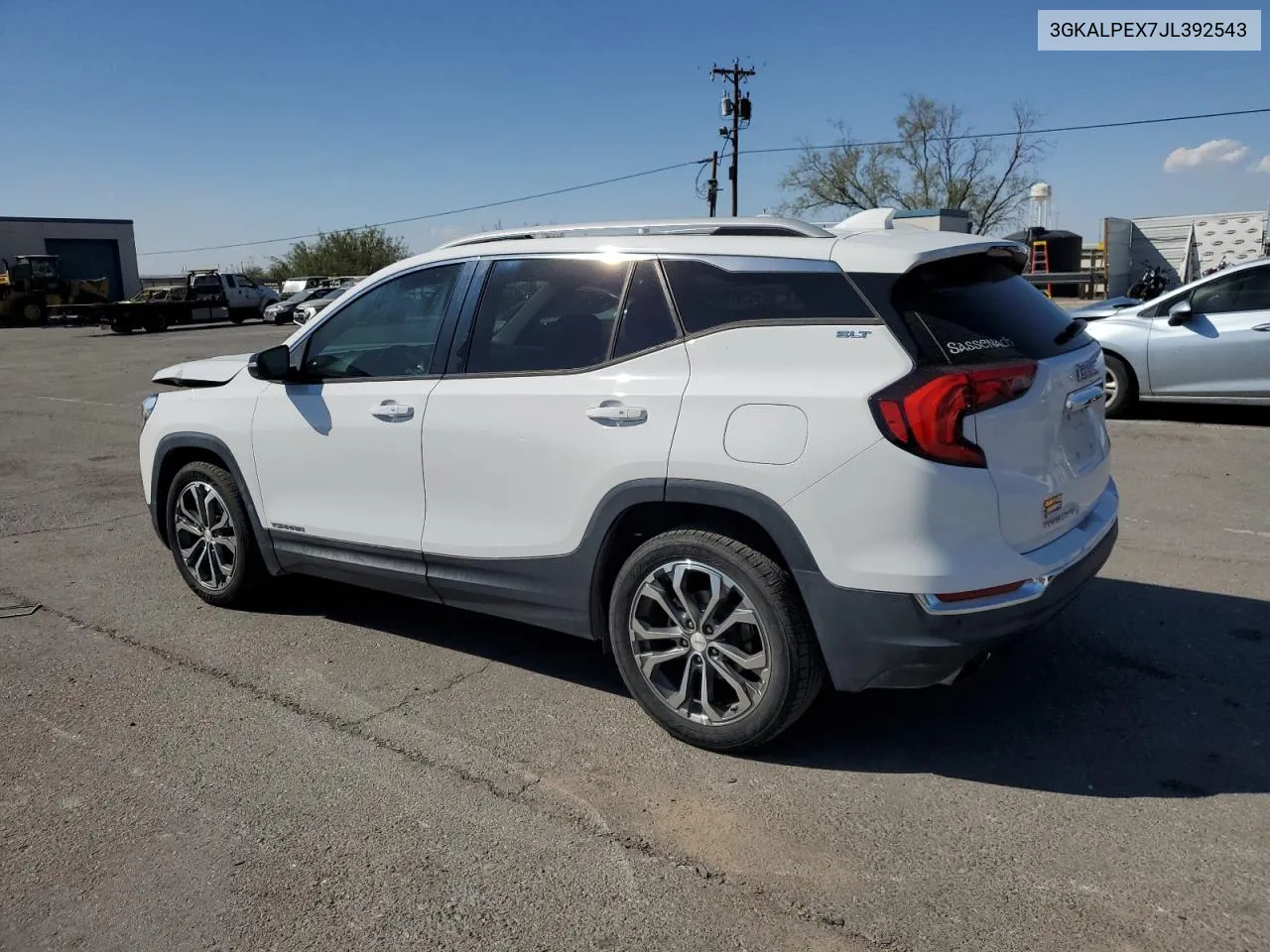 2018 GMC Terrain Slt VIN: 3GKALPEX7JL392543 Lot: 72949164