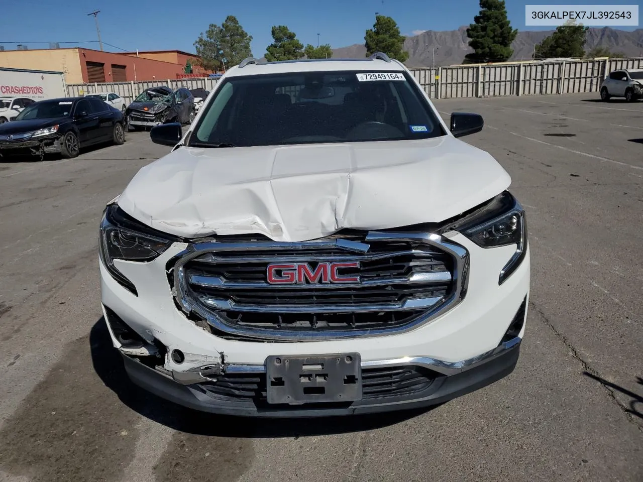 3GKALPEX7JL392543 2018 GMC Terrain Slt