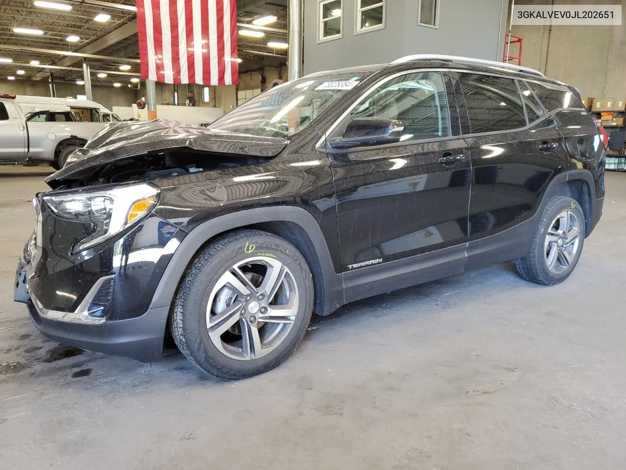 2018 GMC Terrain Slt VIN: 3GKALVEV0JL202651 Lot: 73028384