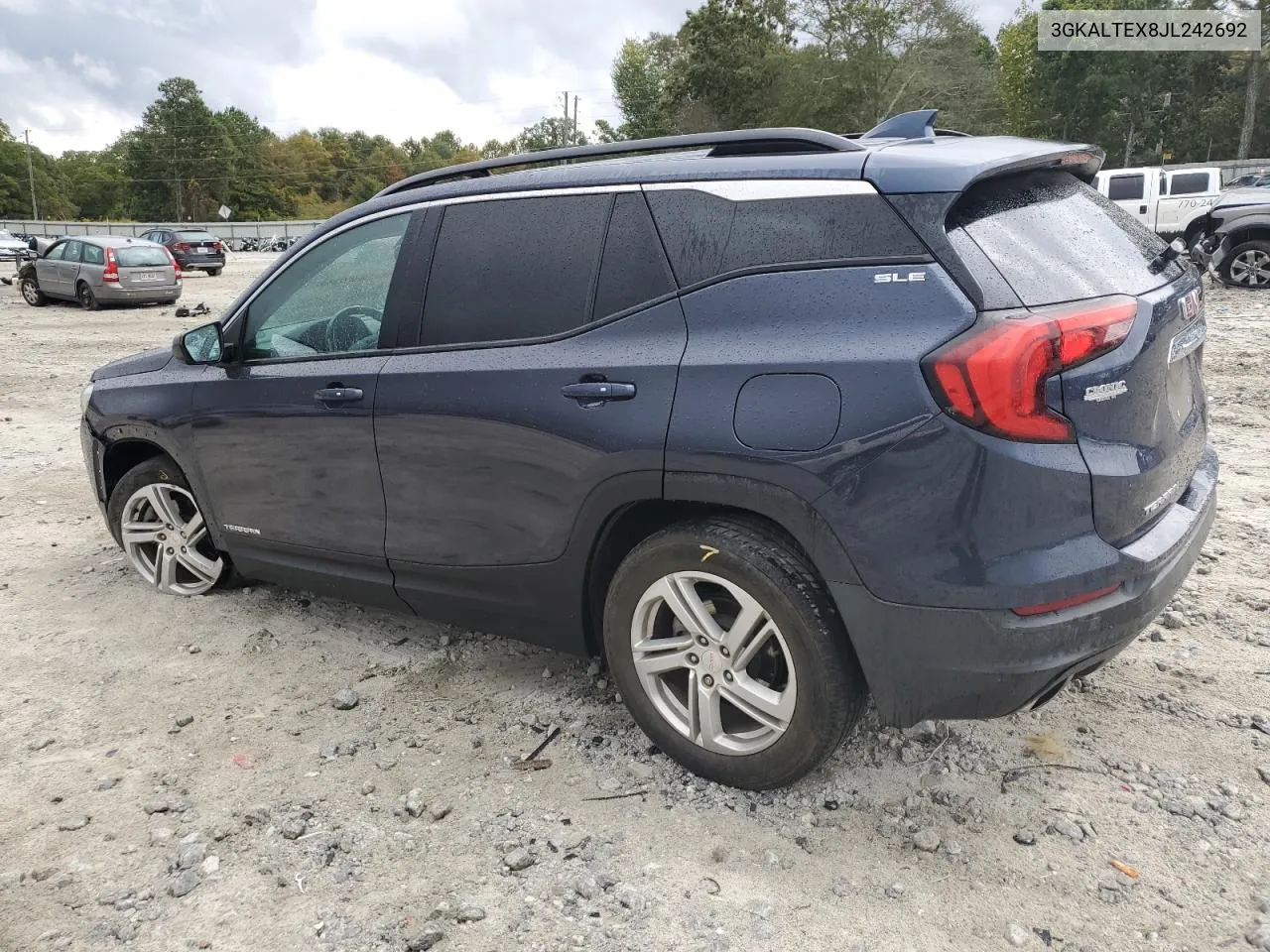 2018 GMC Terrain Sle VIN: 3GKALTEX8JL242692 Lot: 73100574