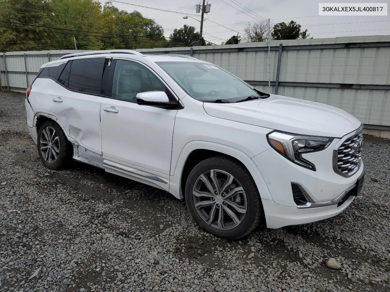 2018 GMC Terrain Denali VIN: 3GKALXEX5JL400817 Lot: 73293114