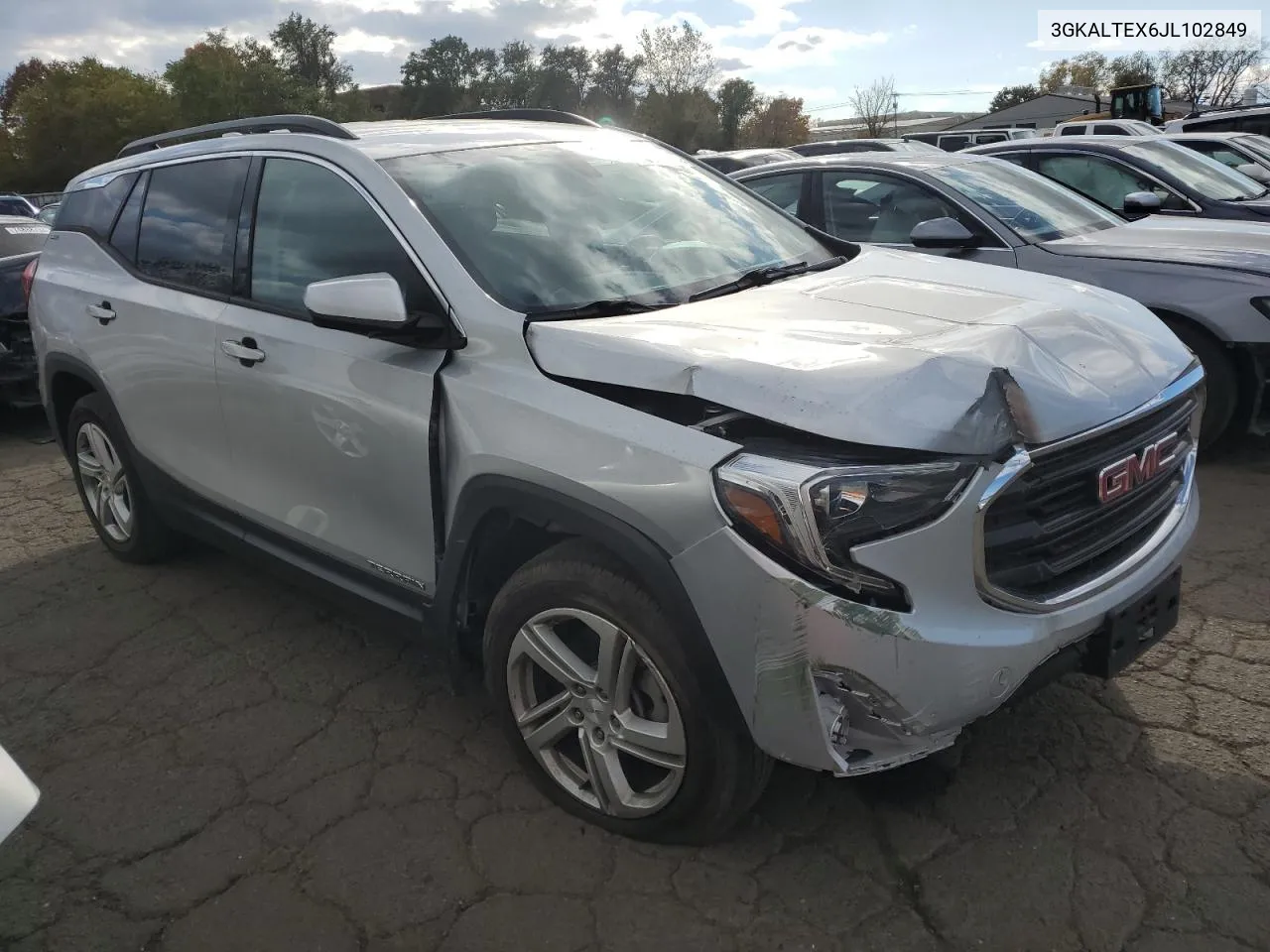 3GKALTEX6JL102849 2018 GMC Terrain Sle