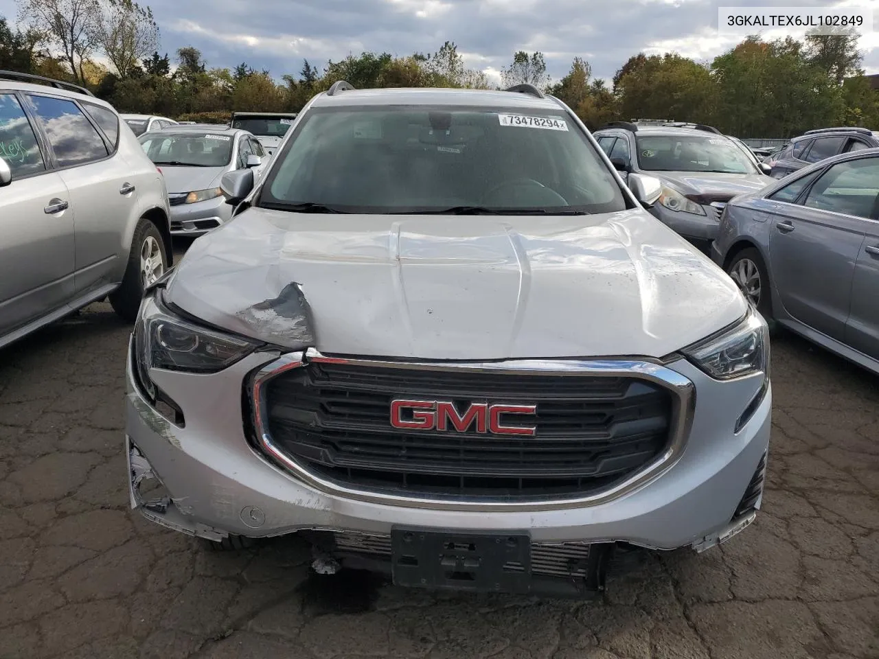 3GKALTEX6JL102849 2018 GMC Terrain Sle