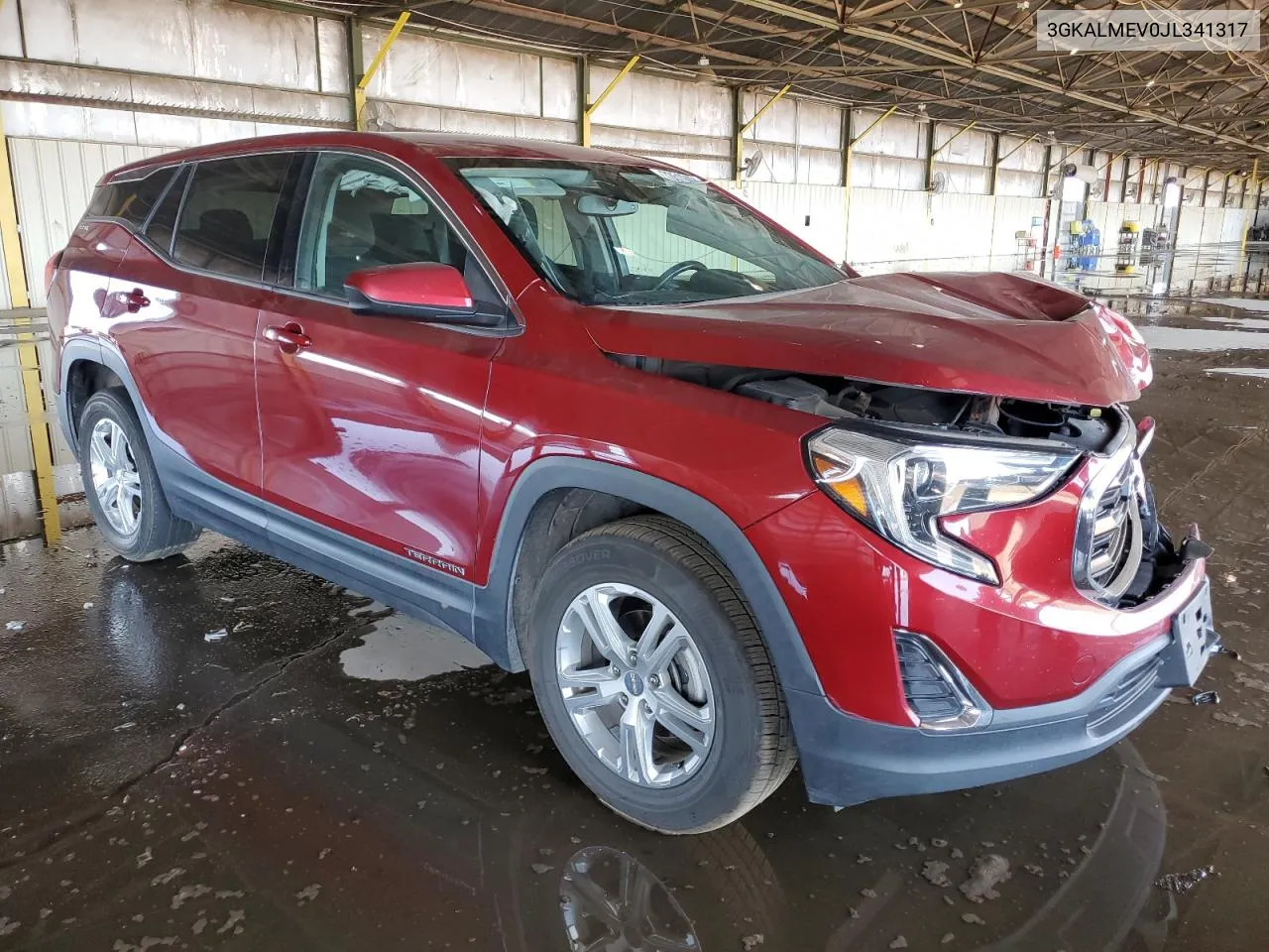 2018 GMC Terrain Sle VIN: 3GKALMEV0JL341317 Lot: 73519404