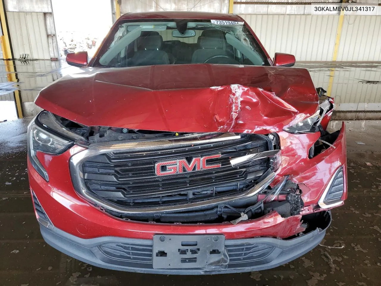 3GKALMEV0JL341317 2018 GMC Terrain Sle