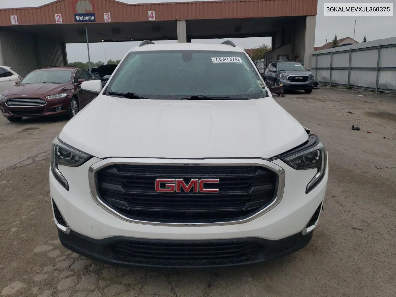 3GKALMEVXJL360375 2018 GMC Terrain Sle