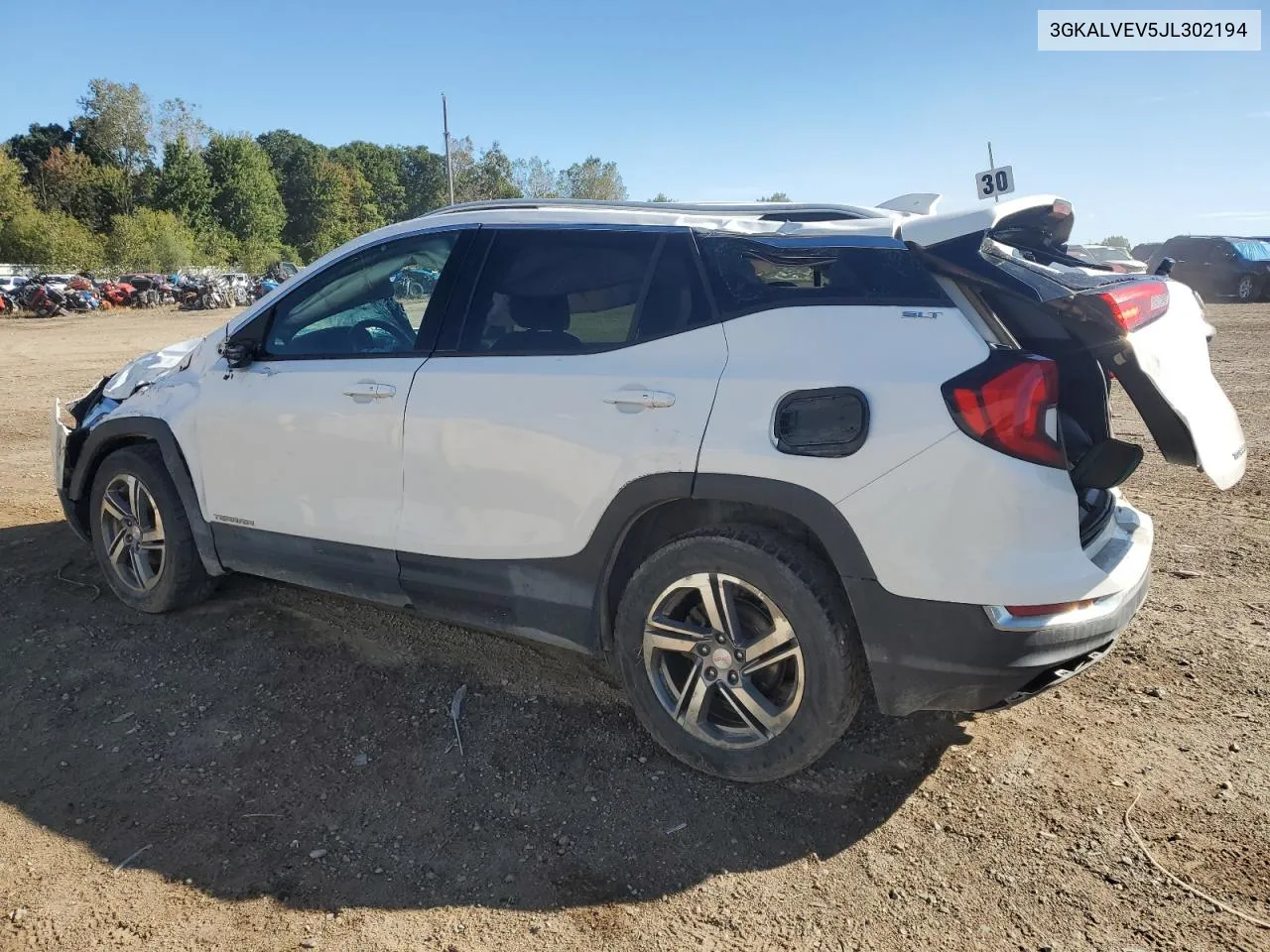 2018 GMC Terrain Slt VIN: 3GKALVEV5JL302194 Lot: 73735454