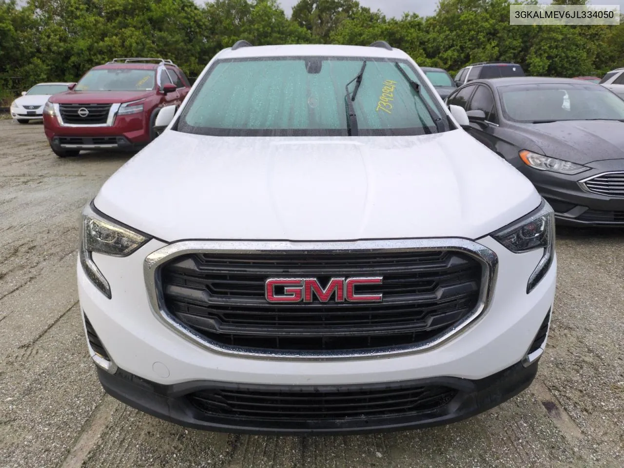 2018 GMC Terrain Sle VIN: 3GKALMEV6JL334050 Lot: 73929214