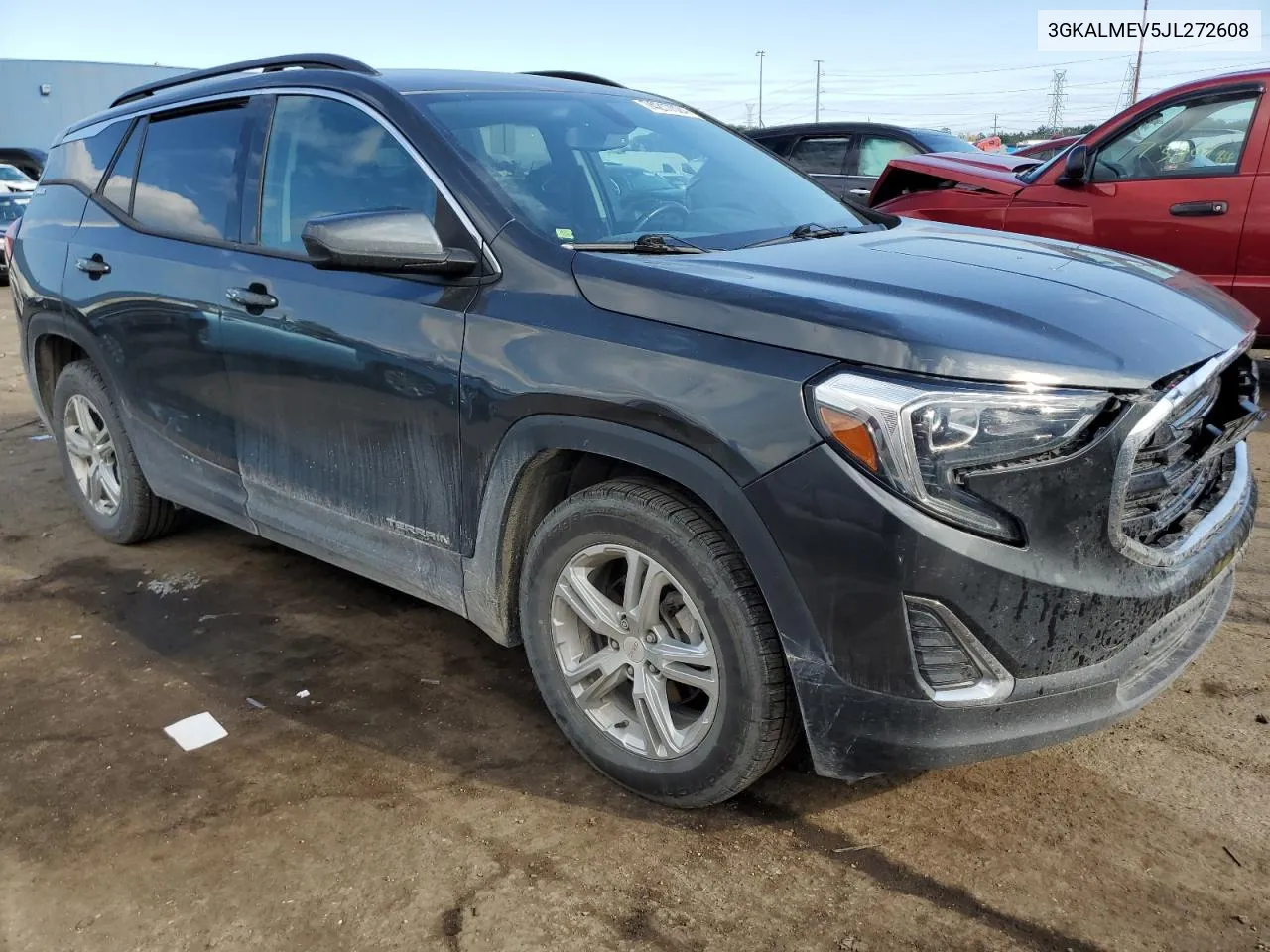 2018 GMC Terrain Sle VIN: 3GKALMEV5JL272608 Lot: 74217024