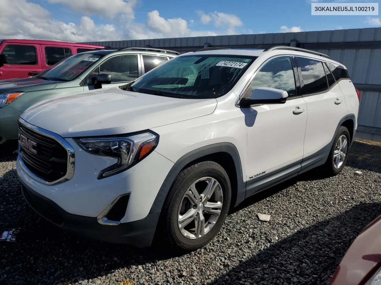 2018 GMC Terrain Sle VIN: 3GKALNEU5JL100219 Lot: 74272174