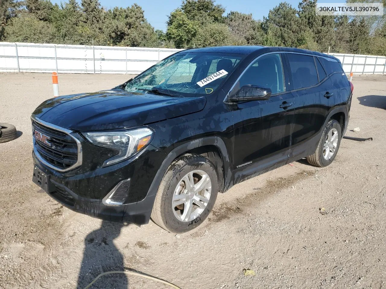 2018 GMC Terrain Sle VIN: 3GKALTEV5JL390796 Lot: 74497444