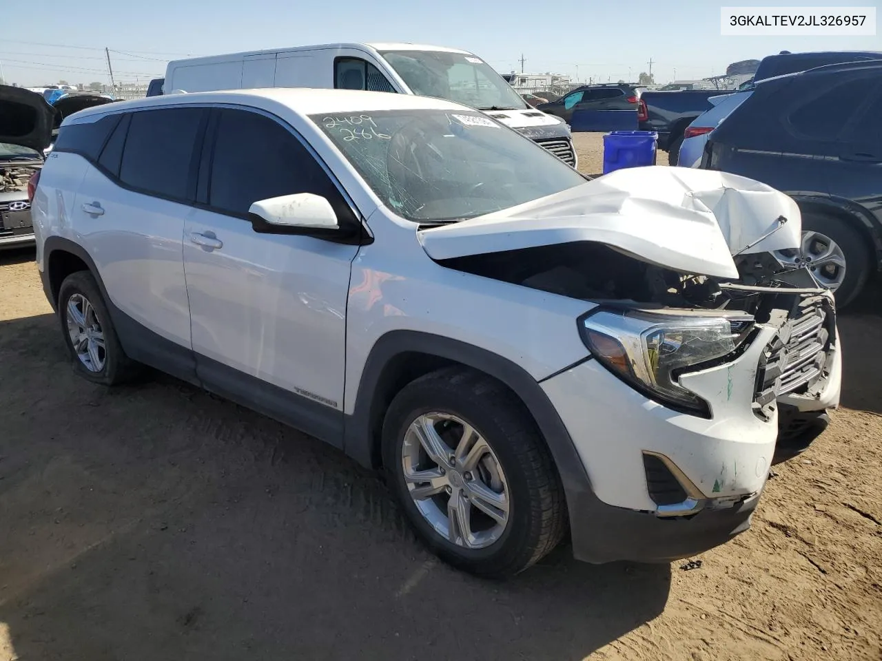 3GKALTEV2JL326957 2018 GMC Terrain Sle