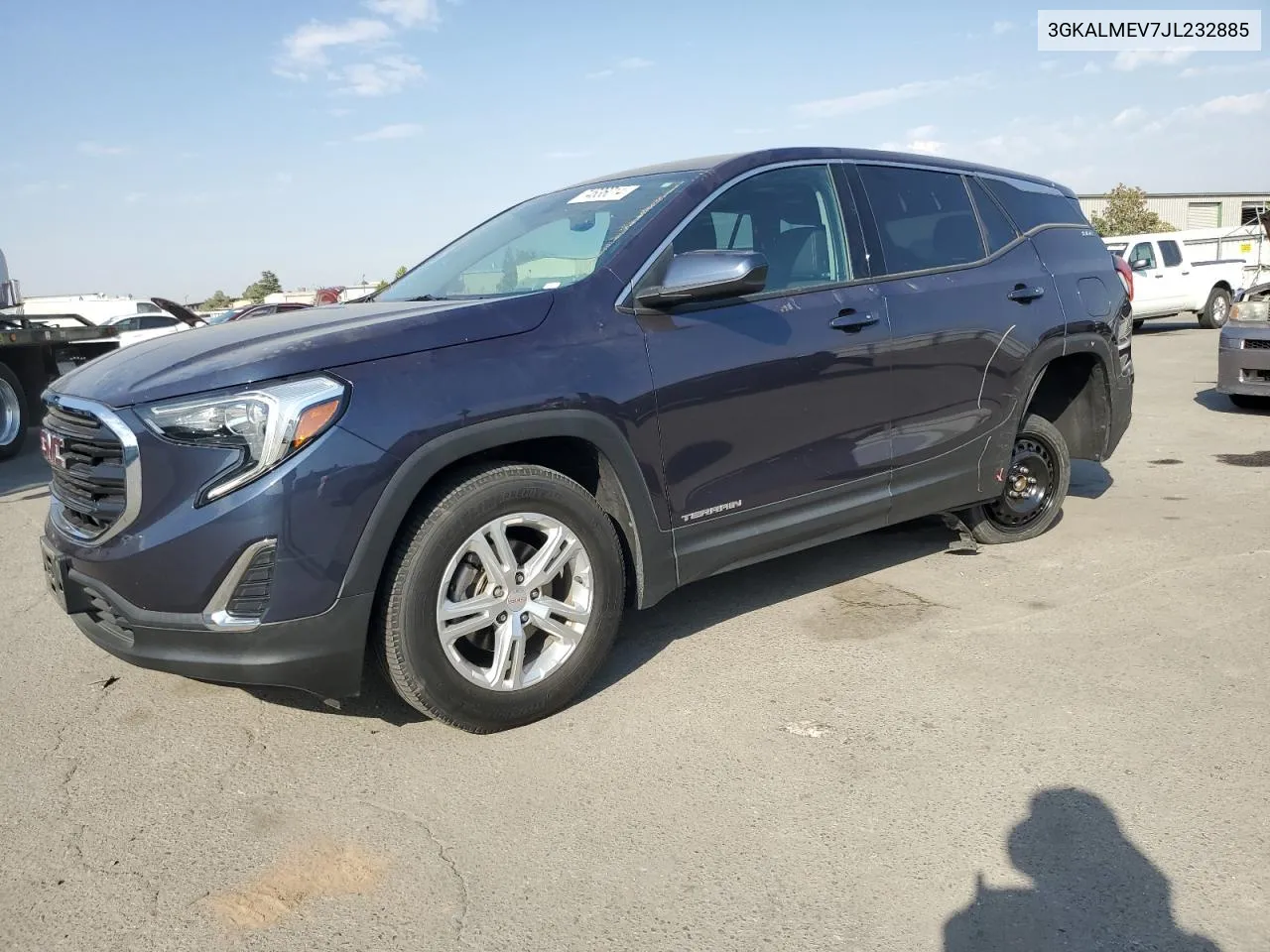 3GKALMEV7JL232885 2018 GMC Terrain Sle