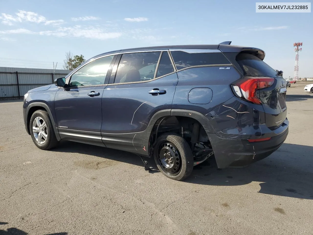 3GKALMEV7JL232885 2018 GMC Terrain Sle