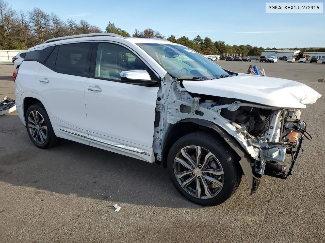 2018 GMC Terrain Denali VIN: 3GKALXEX1JL272916 Lot: 74658744