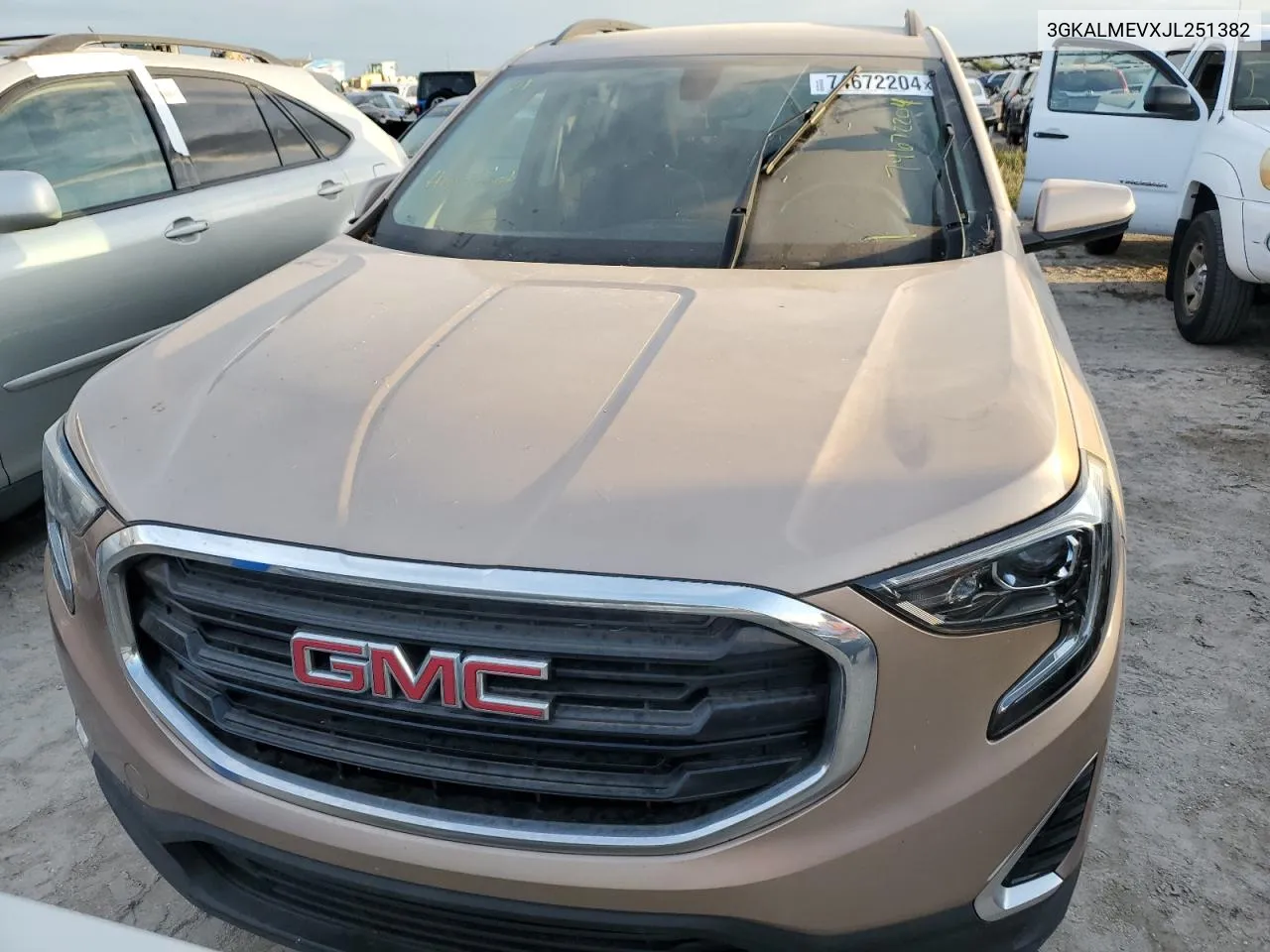 2018 GMC Terrain Sle VIN: 3GKALMEVXJL251382 Lot: 74672204