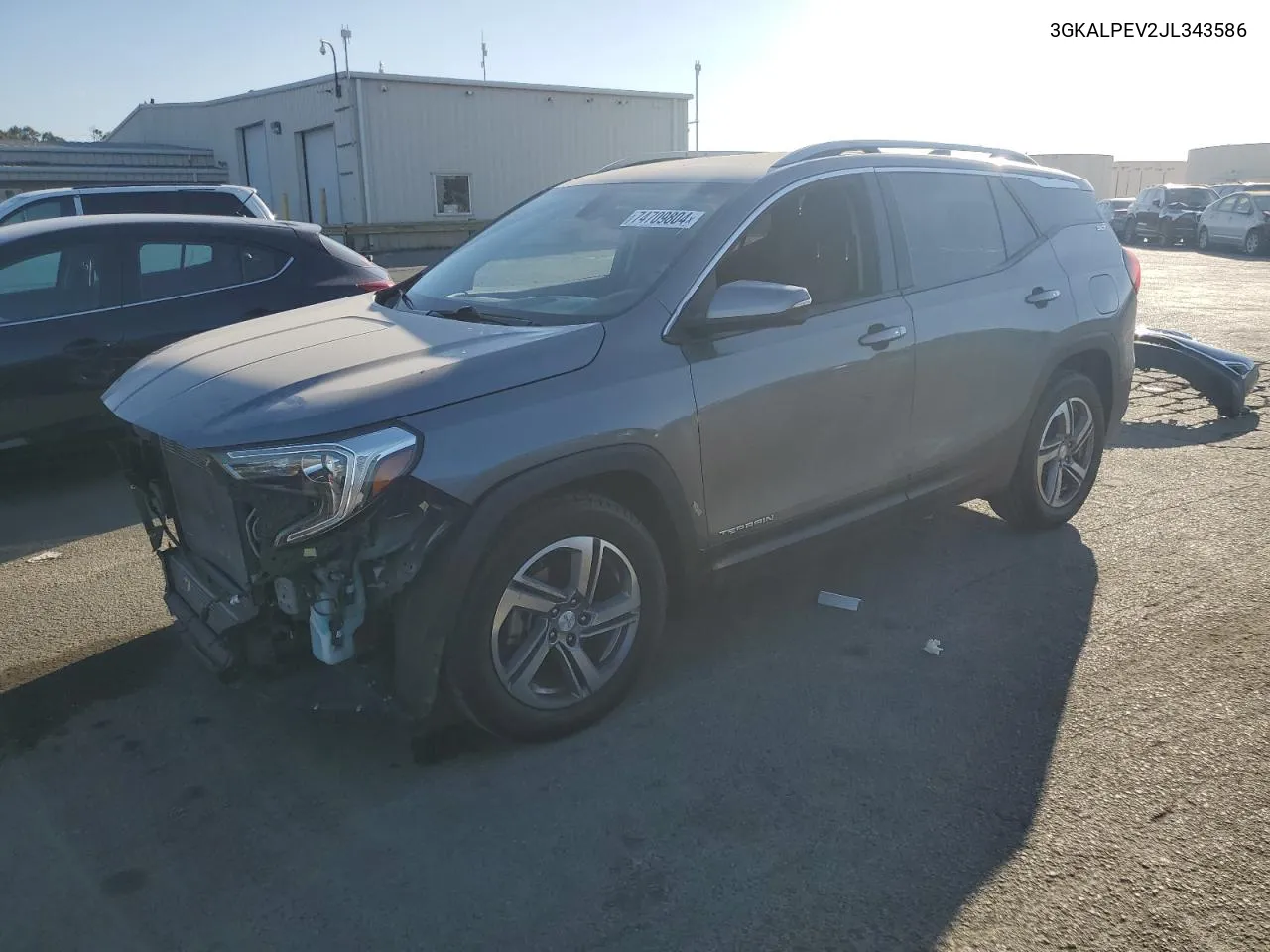 3GKALPEV2JL343586 2018 GMC Terrain Slt