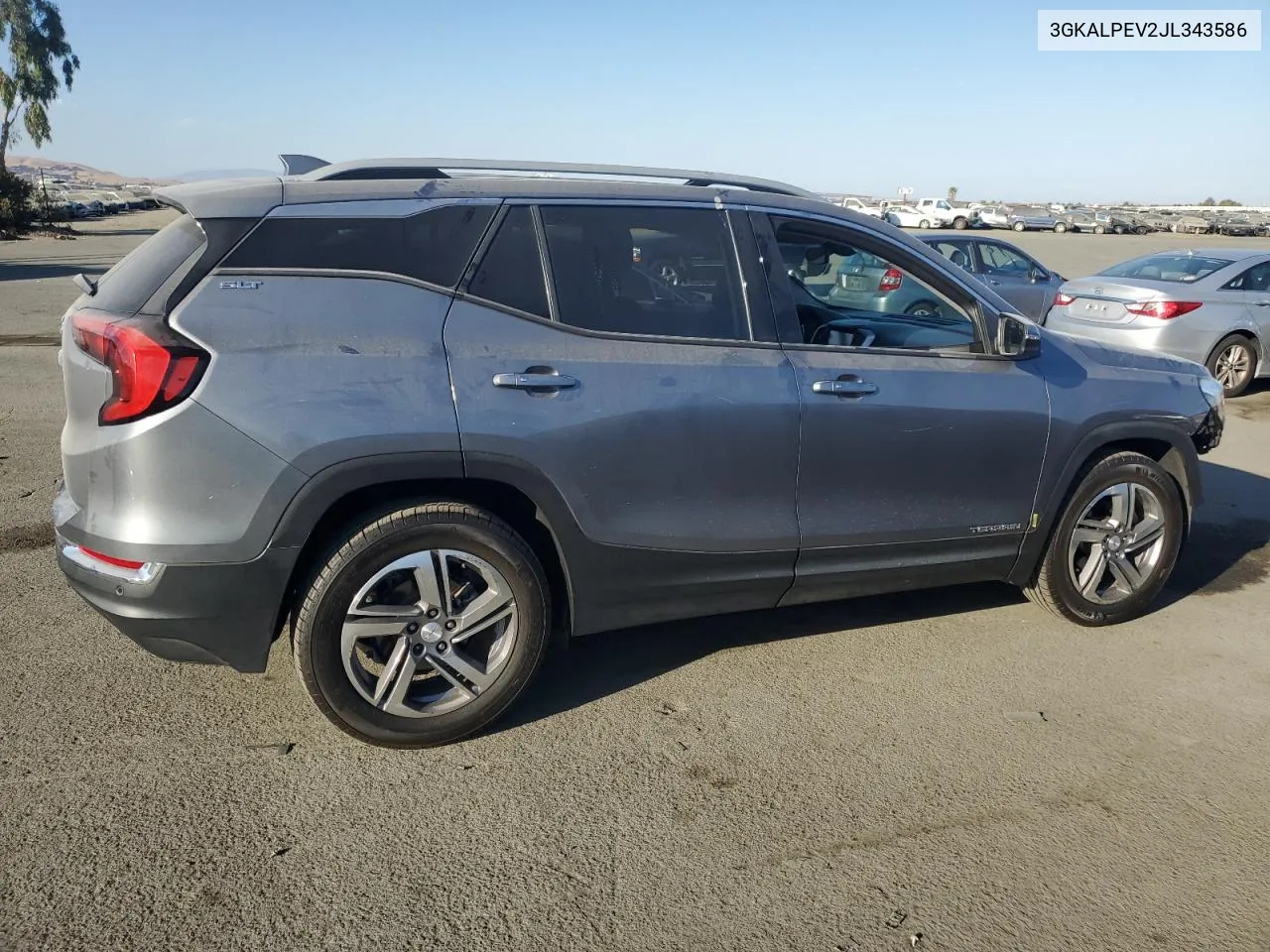 2018 GMC Terrain Slt VIN: 3GKALPEV2JL343586 Lot: 74709804