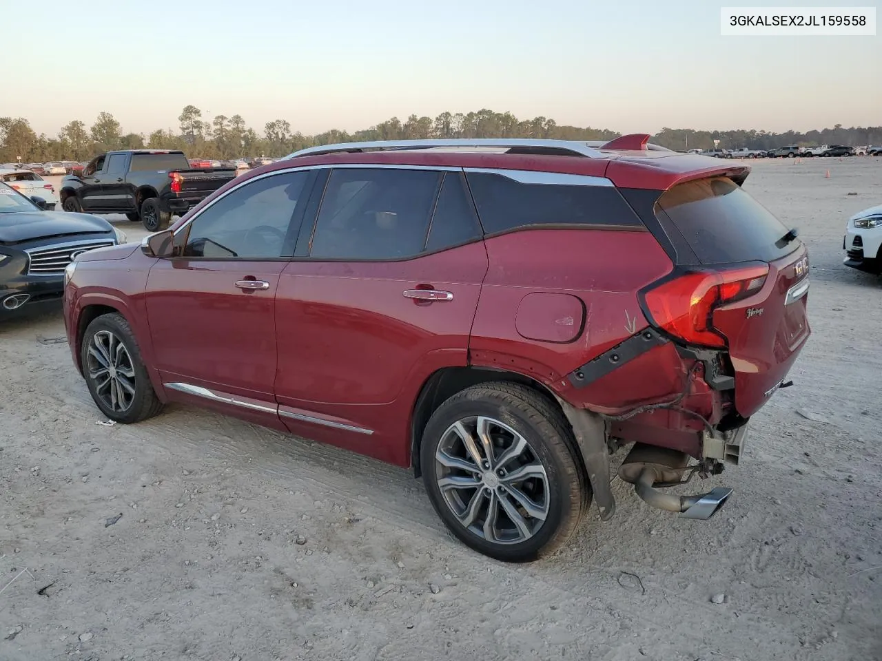 2018 GMC Terrain Denali VIN: 3GKALSEX2JL159558 Lot: 74765874