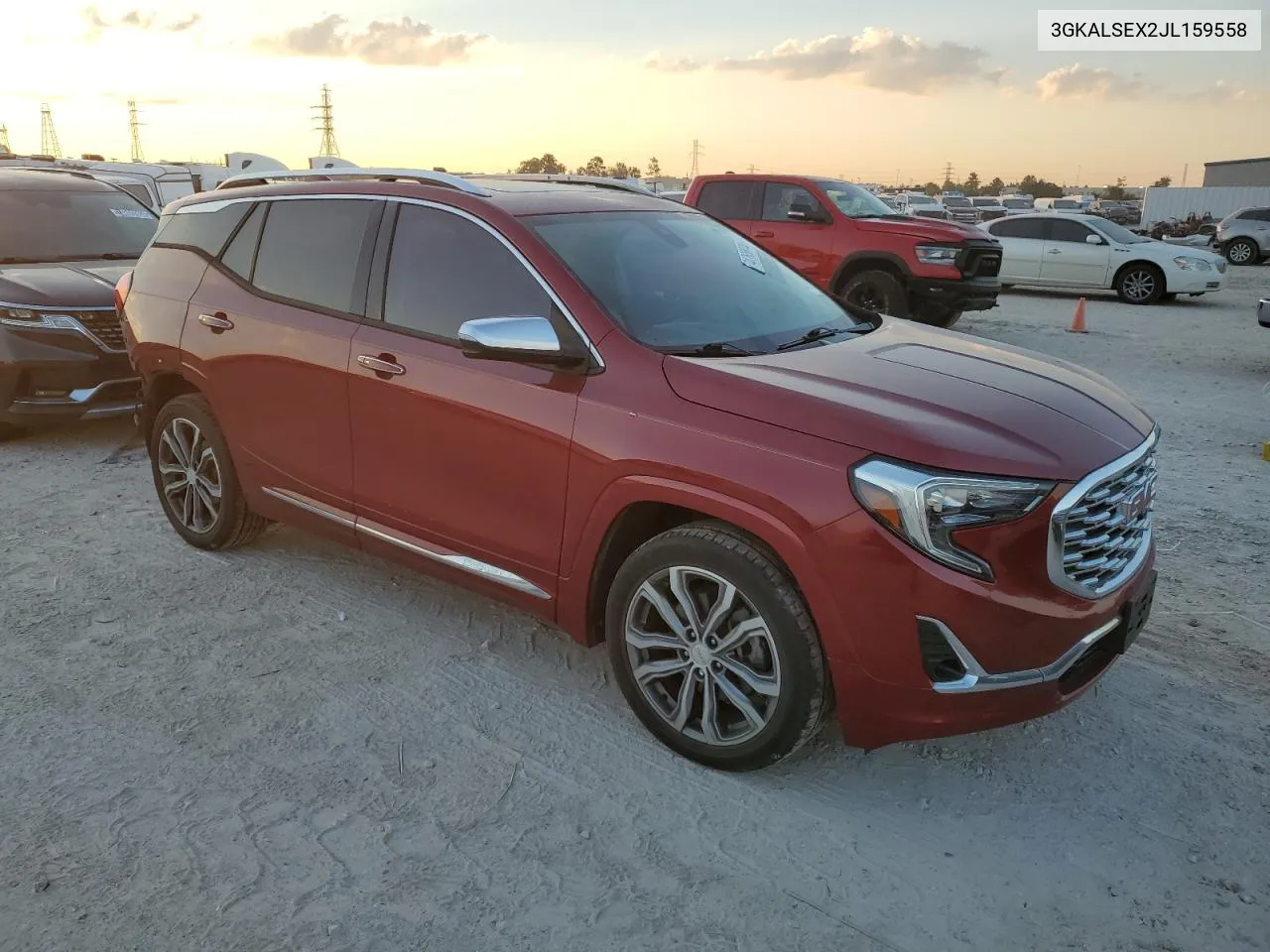 2018 GMC Terrain Denali VIN: 3GKALSEX2JL159558 Lot: 74765874