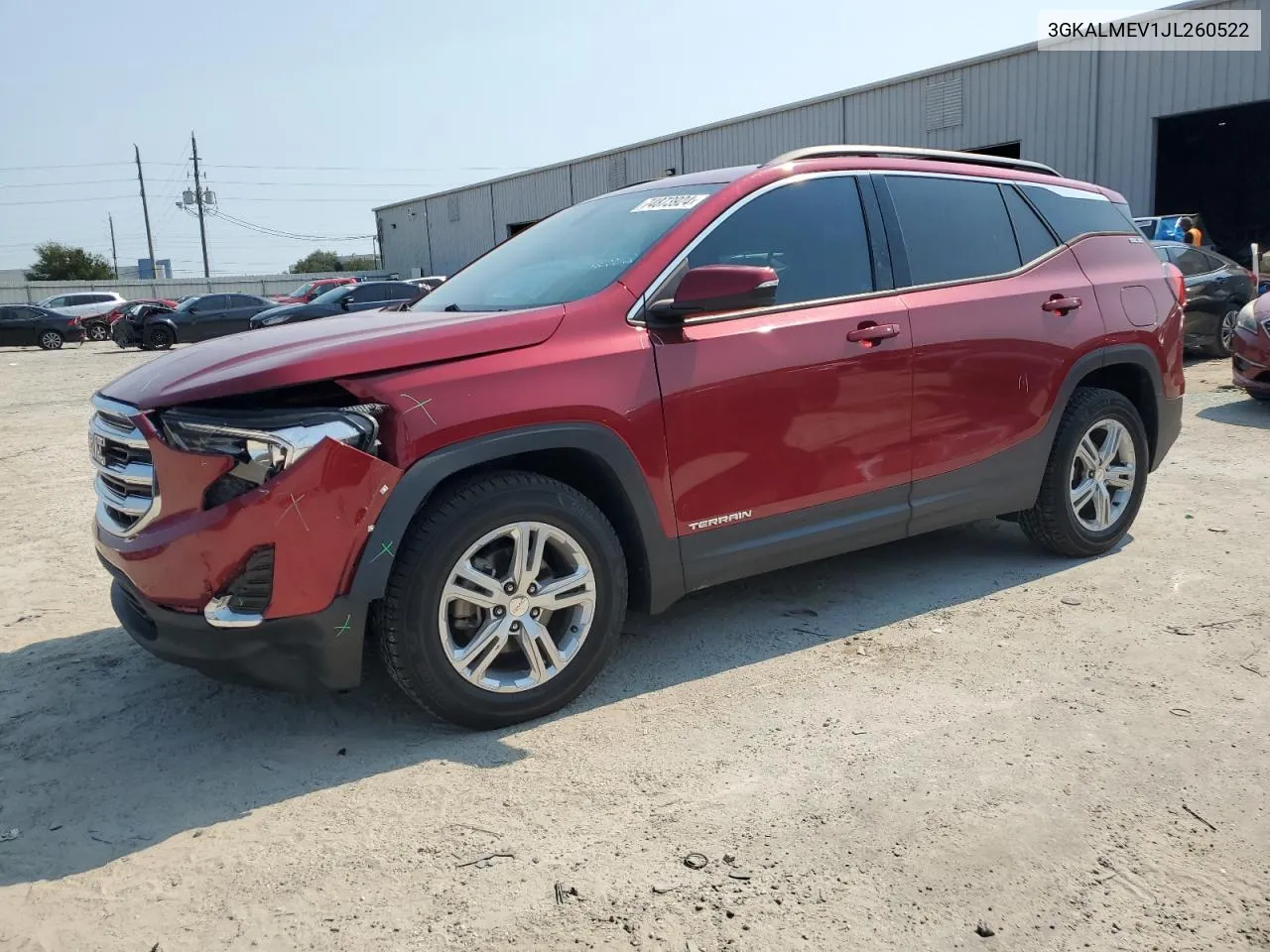 2018 GMC Terrain Sle VIN: 3GKALMEV1JL260522 Lot: 74873924