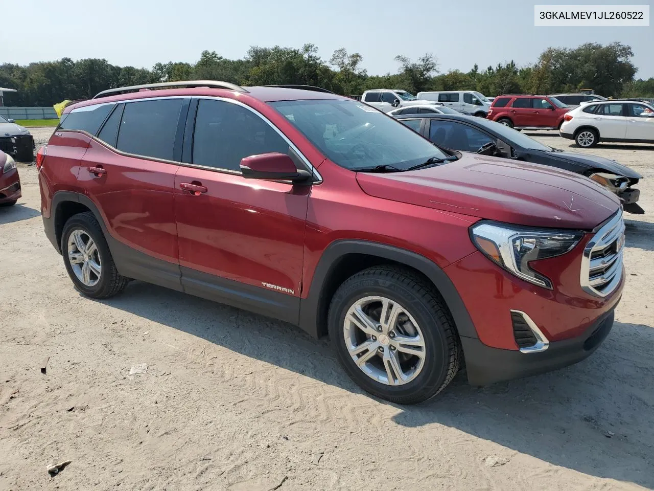 2018 GMC Terrain Sle VIN: 3GKALMEV1JL260522 Lot: 74873924