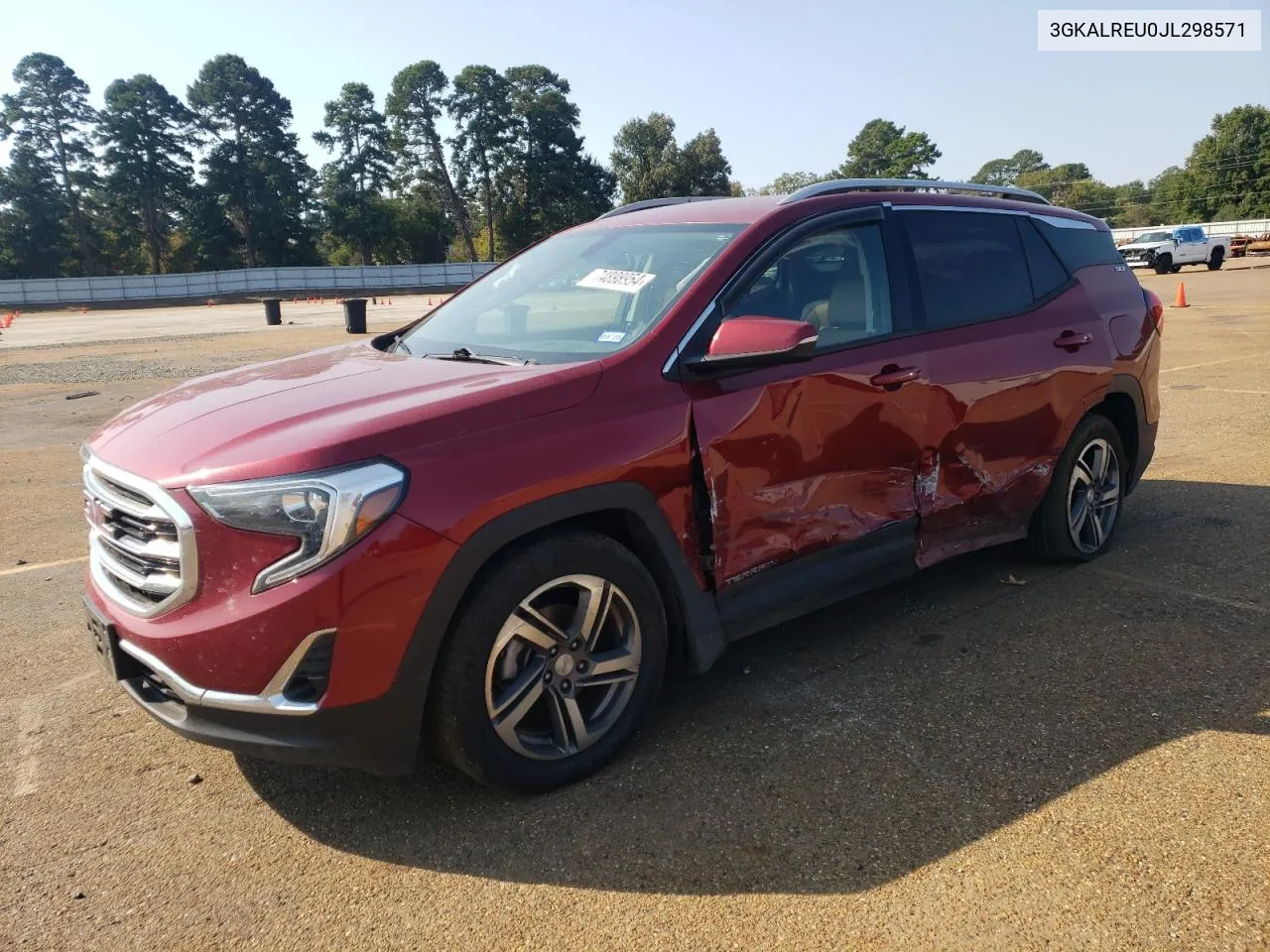 2018 GMC Terrain Slt VIN: 3GKALREU0JL298571 Lot: 74898954