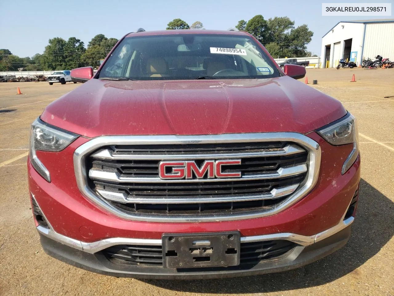 2018 GMC Terrain Slt VIN: 3GKALREU0JL298571 Lot: 74898954