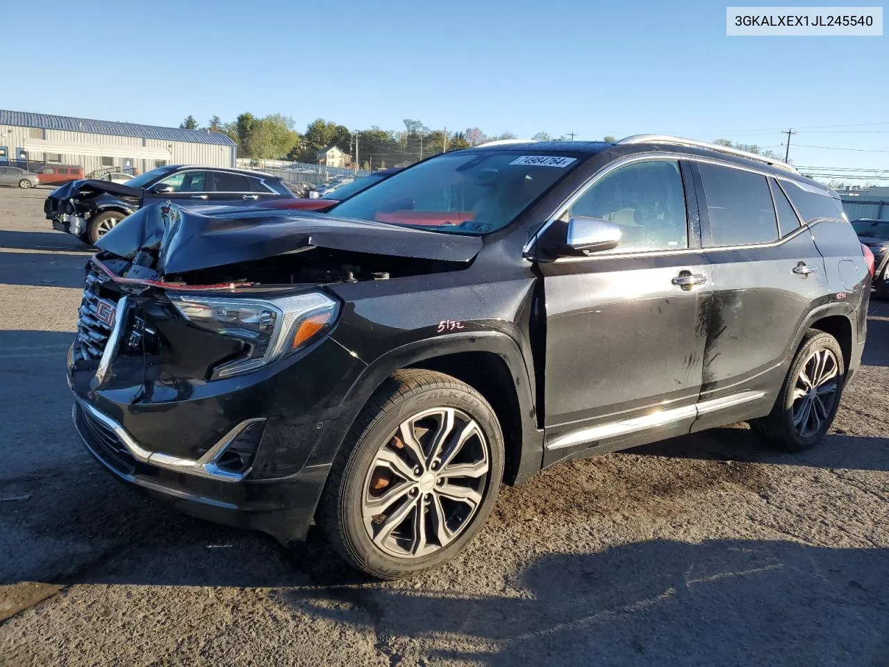 3GKALXEX1JL245540 2018 GMC Terrain Denali