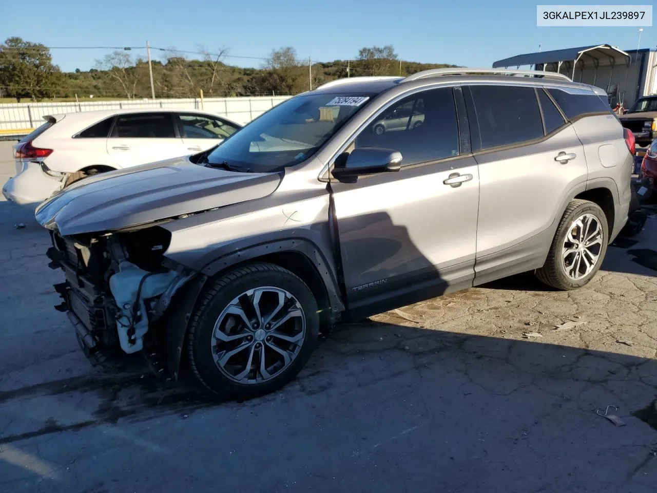 2018 GMC Terrain Slt VIN: 3GKALPEX1JL239897 Lot: 75284194