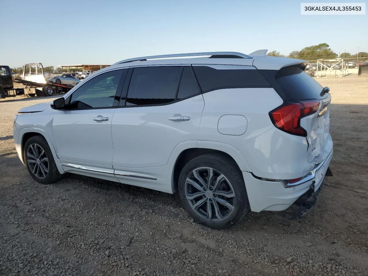 2018 GMC Terrain Denali VIN: 3GKALSEX4JL355453 Lot: 75622194