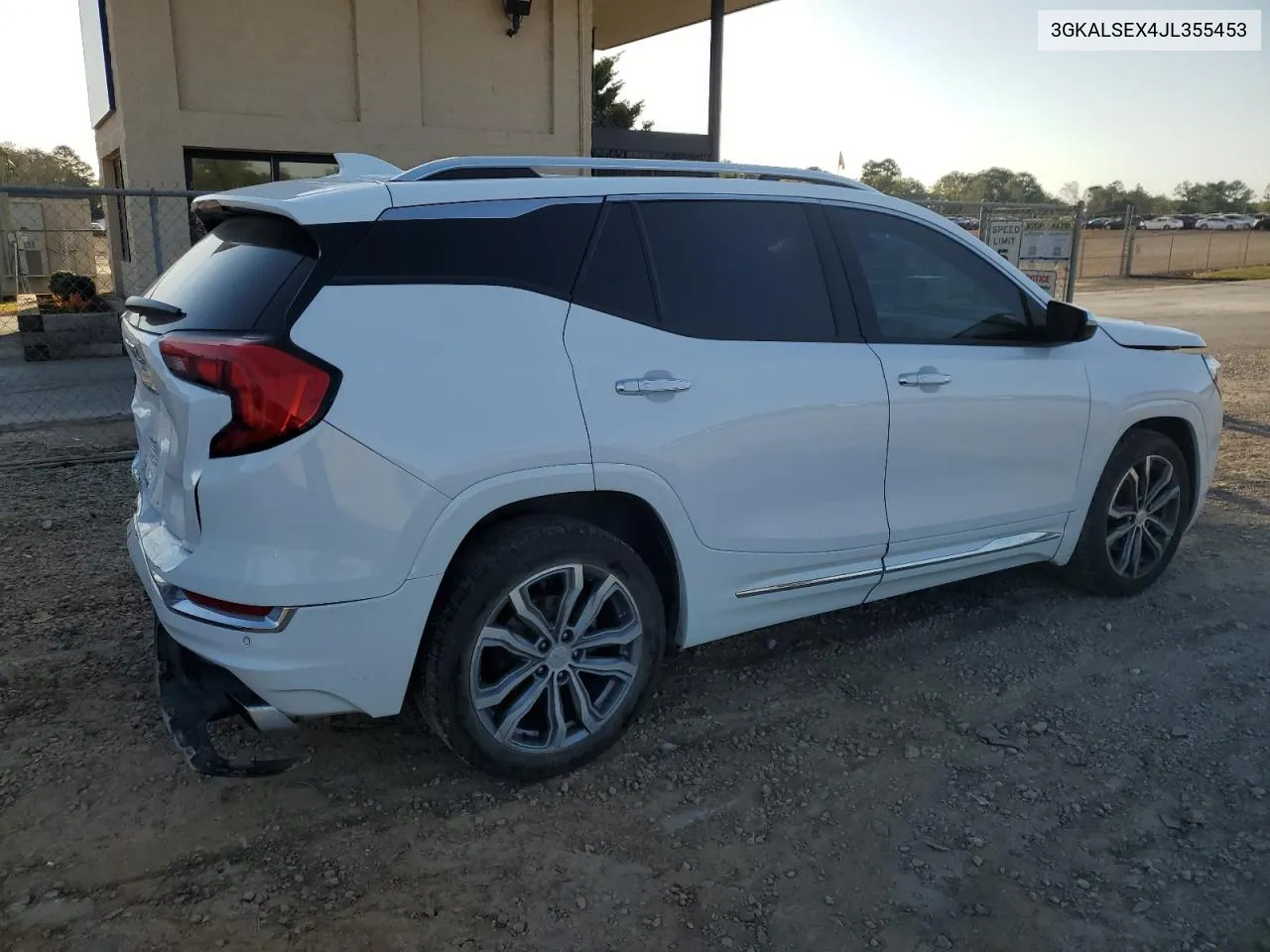 2018 GMC Terrain Denali VIN: 3GKALSEX4JL355453 Lot: 75622194