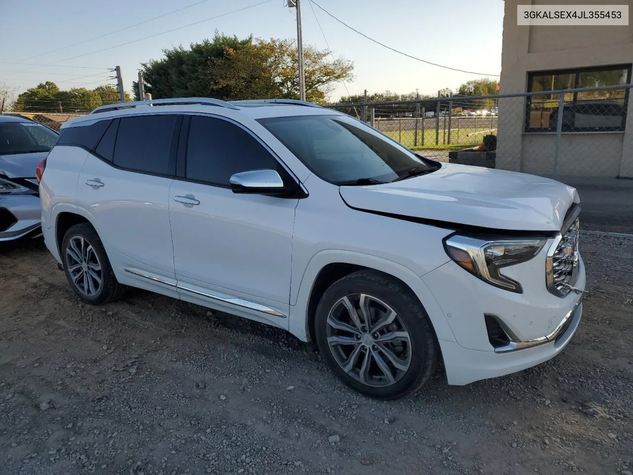 2018 GMC Terrain Denali VIN: 3GKALSEX4JL355453 Lot: 75622194