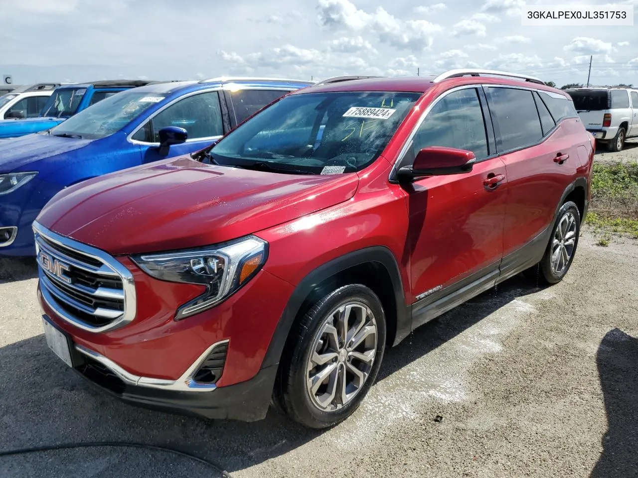 3GKALPEX0JL351753 2018 GMC Terrain Slt