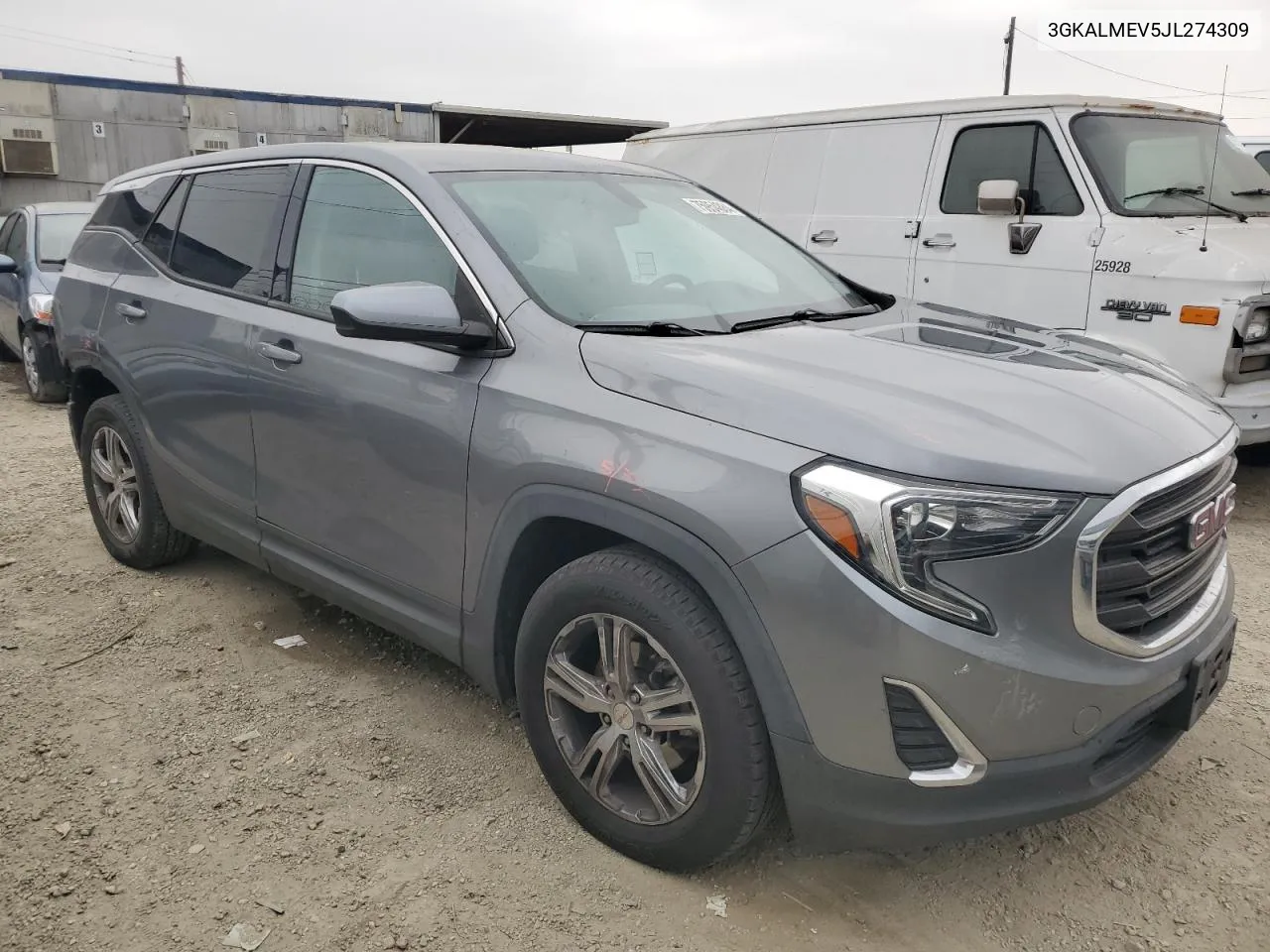 2018 GMC Terrain Sle VIN: 3GKALMEV5JL274309 Lot: 75954884