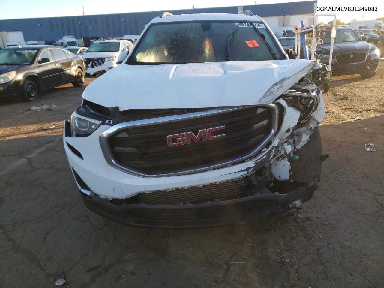 2018 GMC Terrain Sle VIN: 3GKALMEV8JL349083 Lot: 76245264