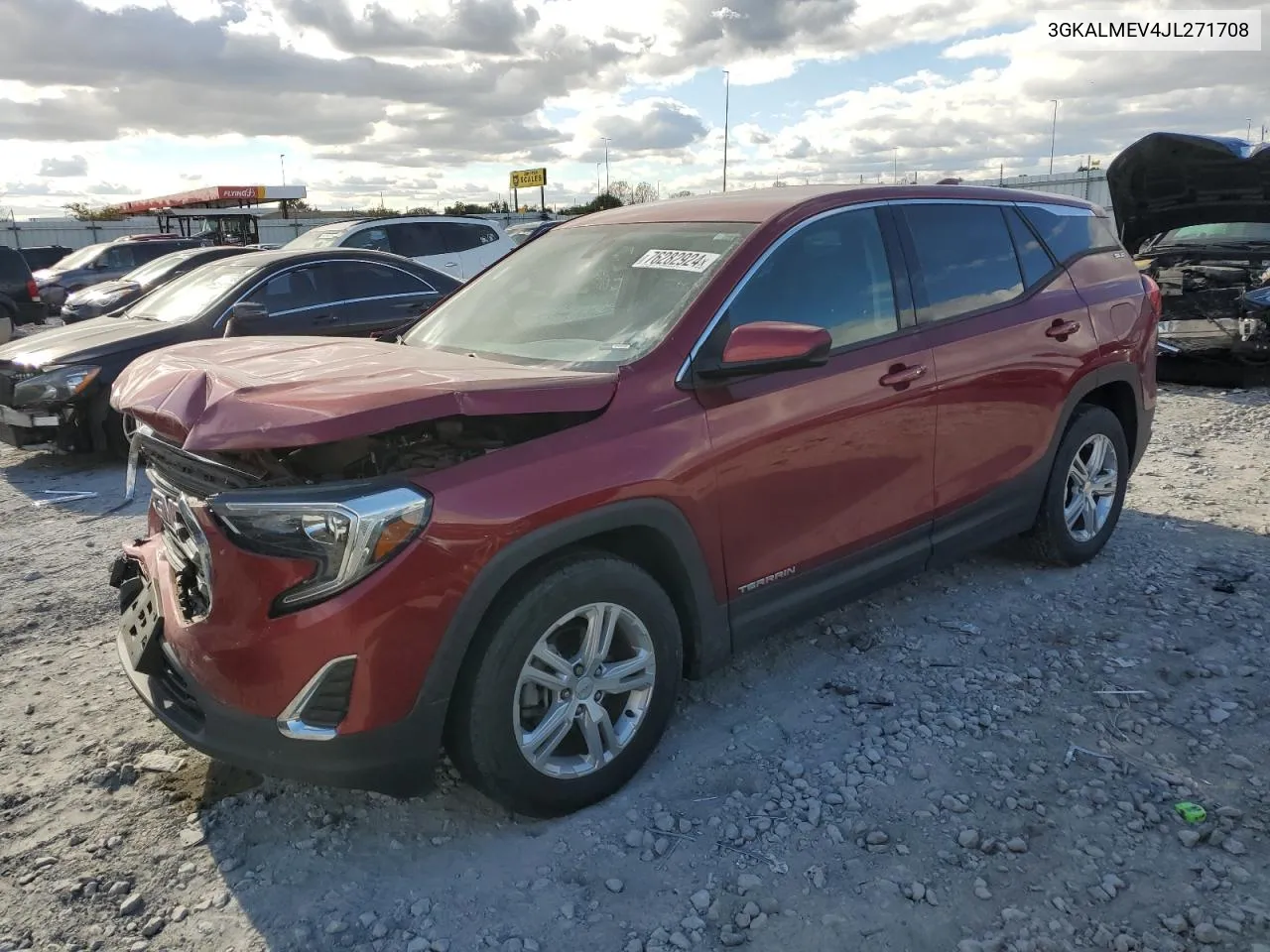 3GKALMEV4JL271708 2018 GMC Terrain Sle